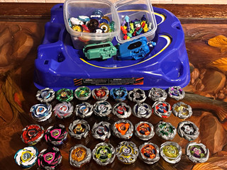 HUGE Beyblade X Lot! 32 Blades 42 Ratchets 34 Bits! Many Meta Parts! New & Used!