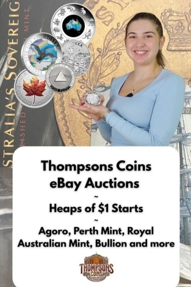 🪙 Thompsons Coins Auction - Agoro, Silver, Gold and More 🪙