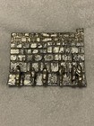 Western Wall Menorah  by  Yaacov Heller Pewter 24K Gold Sterling Silver RARE — photo 1