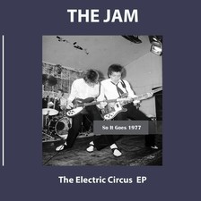 The Jam - So It Goes 1977 Electic Circus EP 7" Clear Vinyl Wrap Sleeve.