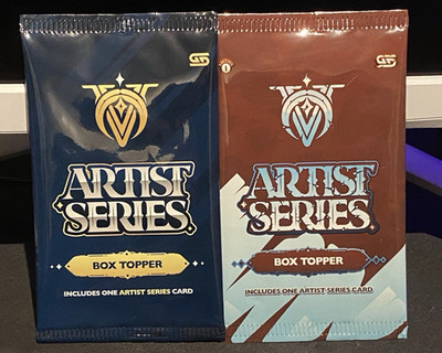 GamerSupps VCard 1 Rising Stars Unlimited & 1 Awakened Worlds 1st Edi Box Topper