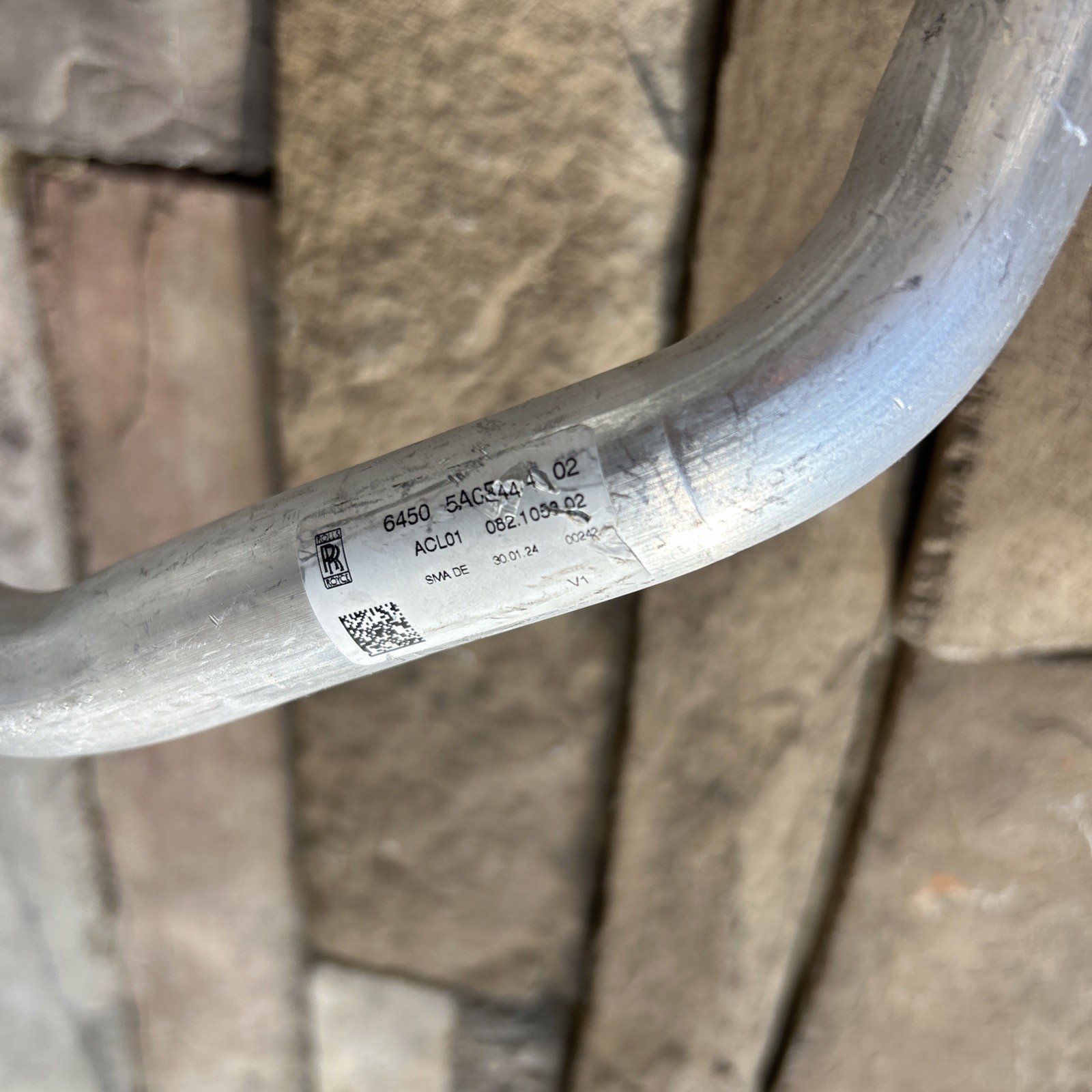Rolls Royce Double pipe Hose Oem 64505A0B444