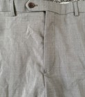 LAUREN RALPH LAUREN Pants Mens 36x32 Gray Pleated Cuffed Dress Slacks Stretch — photo 2