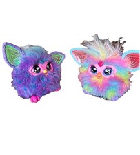 Hasbro Furby 2023 Purple & Pink  Interactive Plush Toy Electronic Set of 2