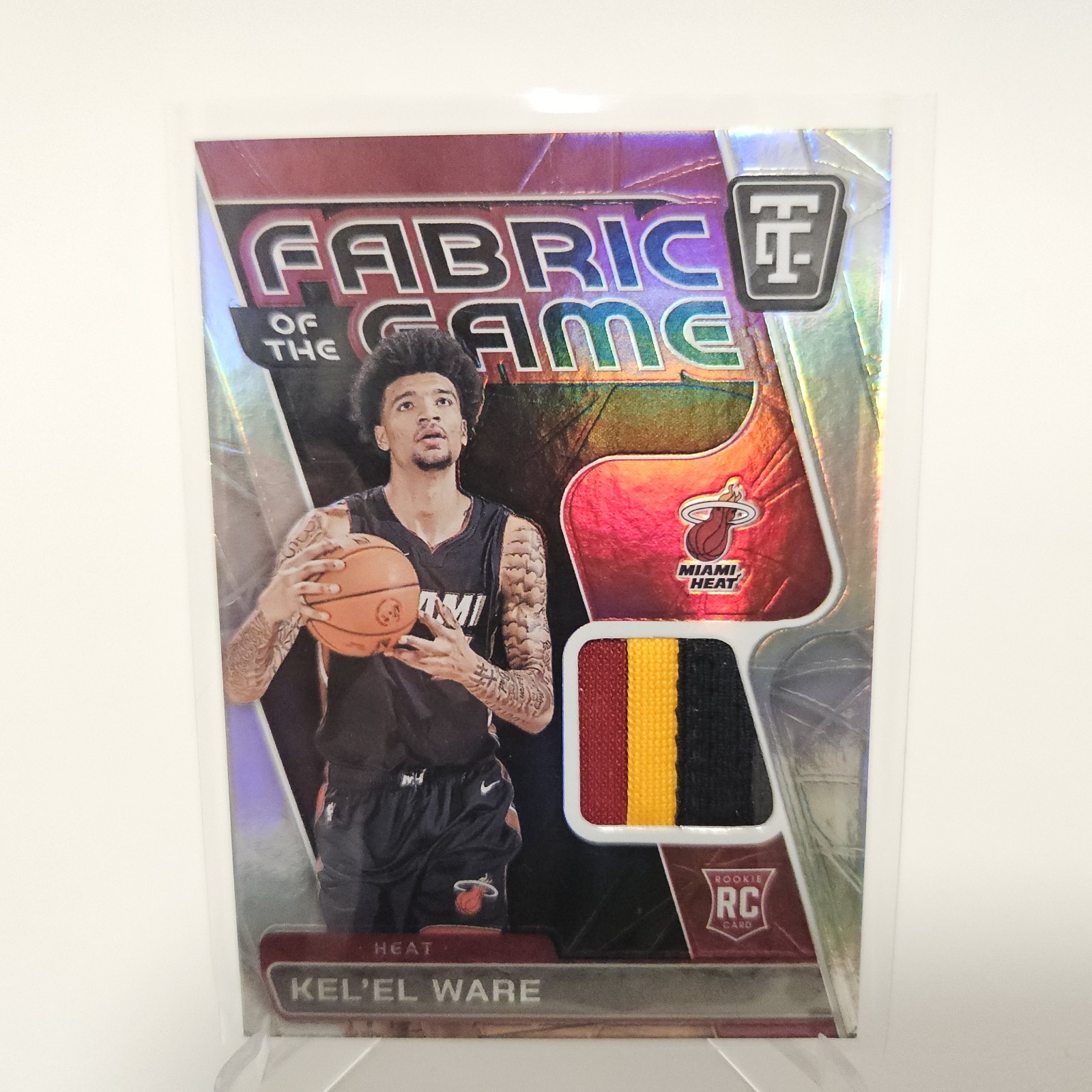 Kel'El Ware RC Memorabilia Totally Certified FGR-KLW Fabric of the Game /125