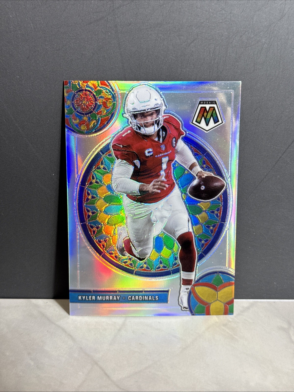 Kyler Murray 2021 Mosaic Stained Glass Prizm Insert #GM-1 Case Hit SSP!