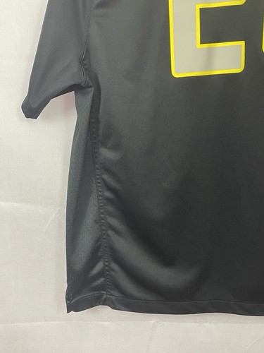 Nike Oregon Ducks Football Jersey #21 DeJuan Riggs Men’s Size XXL 2XL Black - Picture 21 of 22