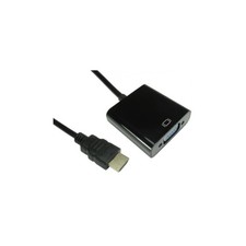 Jedel HDMI Male to VGA Female Converter Cable No external power required