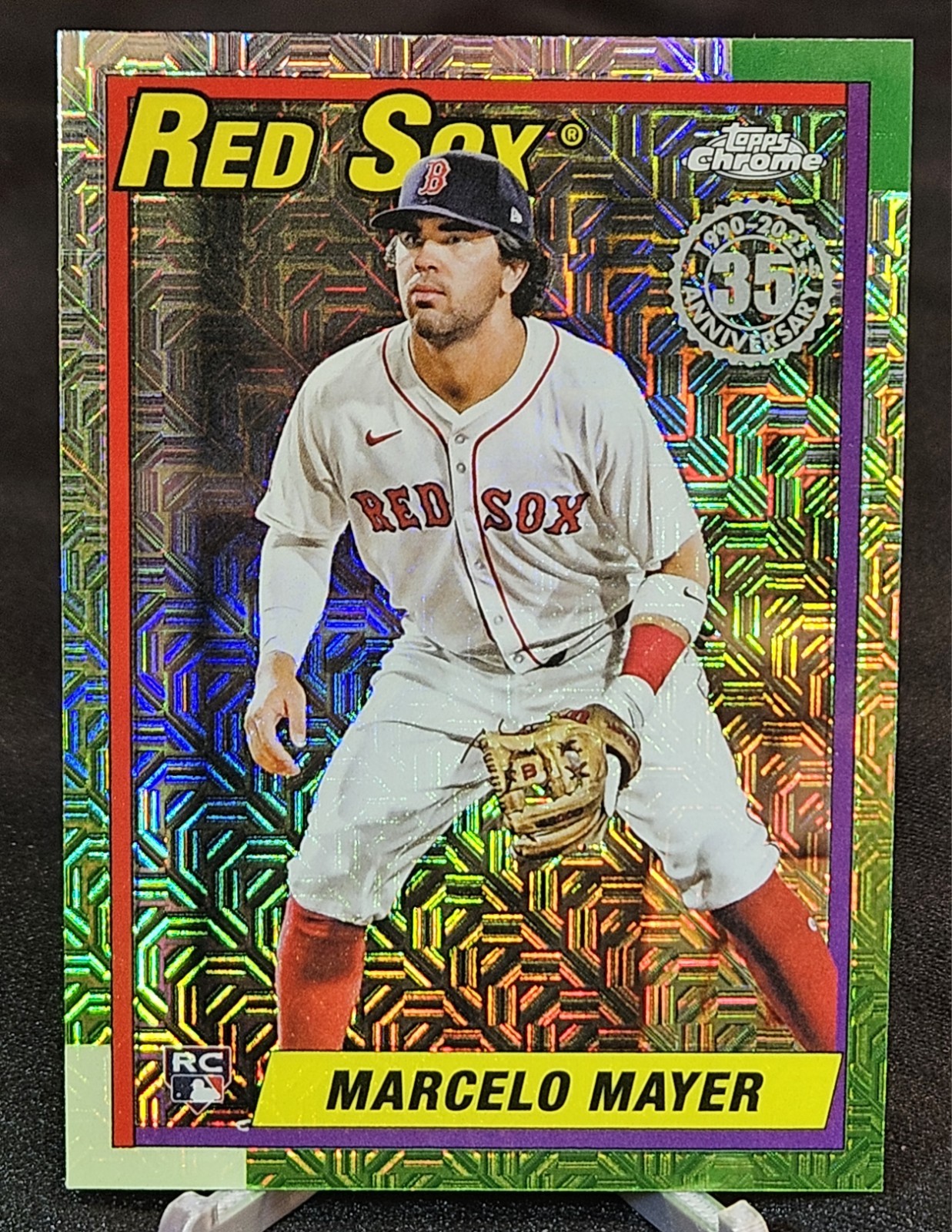 2025 Topps Update Series - 1990 Chrome Silver Pack Mojo Marcelo Mayer #U90C-33