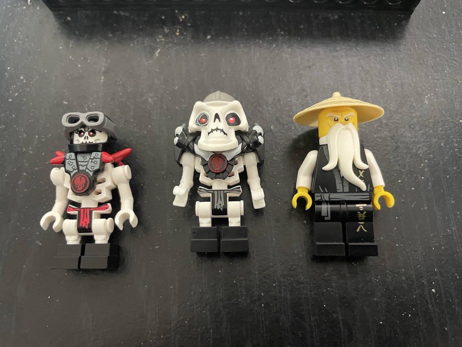 Lego Ninjago Lightning Dragon Battle 2521 minifigure lot Of 3 from RARE Set!