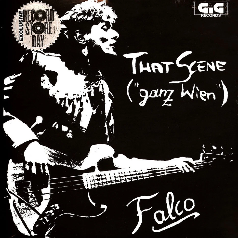 Falco - Ganz Wien / That Scene Black Vinyl Record Store Day 2023 (Reissue)
