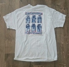 Vintage UConn Huskies Basketball T-Shirt Size XL NCAA Single Stitch