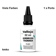 Vallejo Model Air 71.061 NEUE FORMEL Airbrush Verdünner Thinner 32ml