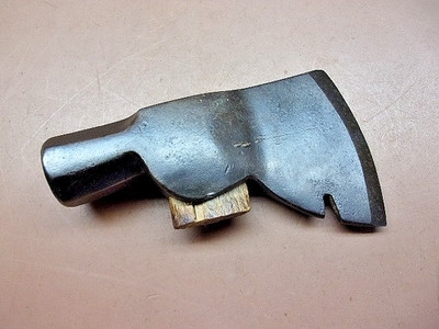 Vintage GTW Carpenter's Shingling Hatchet Head 6'' x 3 1/4'' Germantown Tool Works