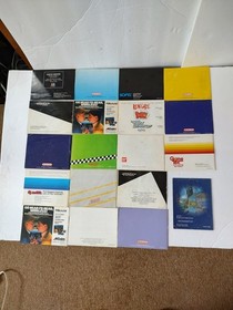 Lote de 19 manuales Nintendo NES. Cybernoid, Tri&aacute;ngulo Cobra, Casino Kid, Dr