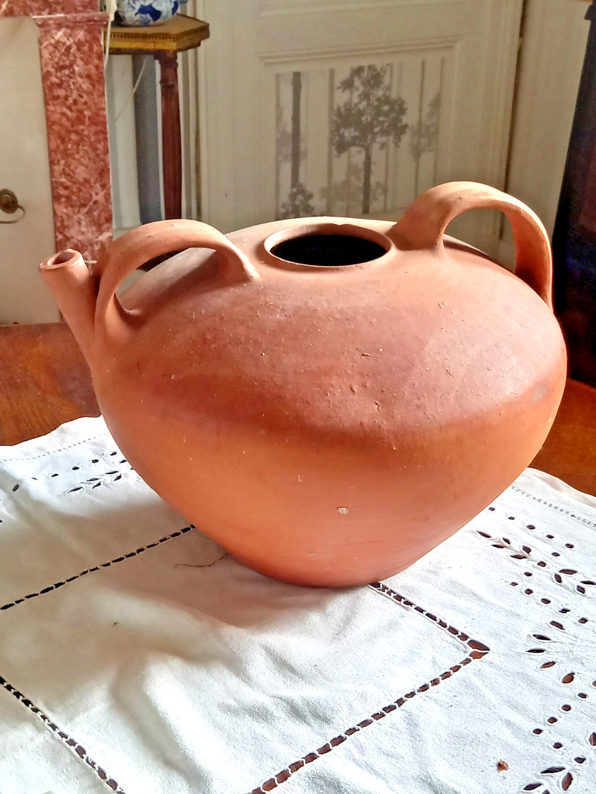 antique terracotta languedoc amphora