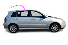 Fits: 2005-2007 Kia Spectra 4D Hatchback Passenger Rear Right Door Window Glass