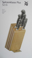 Wmf Spitzenklasse Plus Messerblock Mit Messerset 6-TEILIG Performance Cut Bambus
