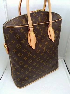 LOUIS VUITTON Monogram Carryall MM Hand Tote Bag M43623 w  