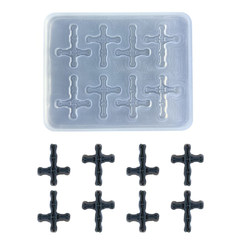 Epoxy Resin Shaker Filler Silicone Mold for Quicksand and Flowers  