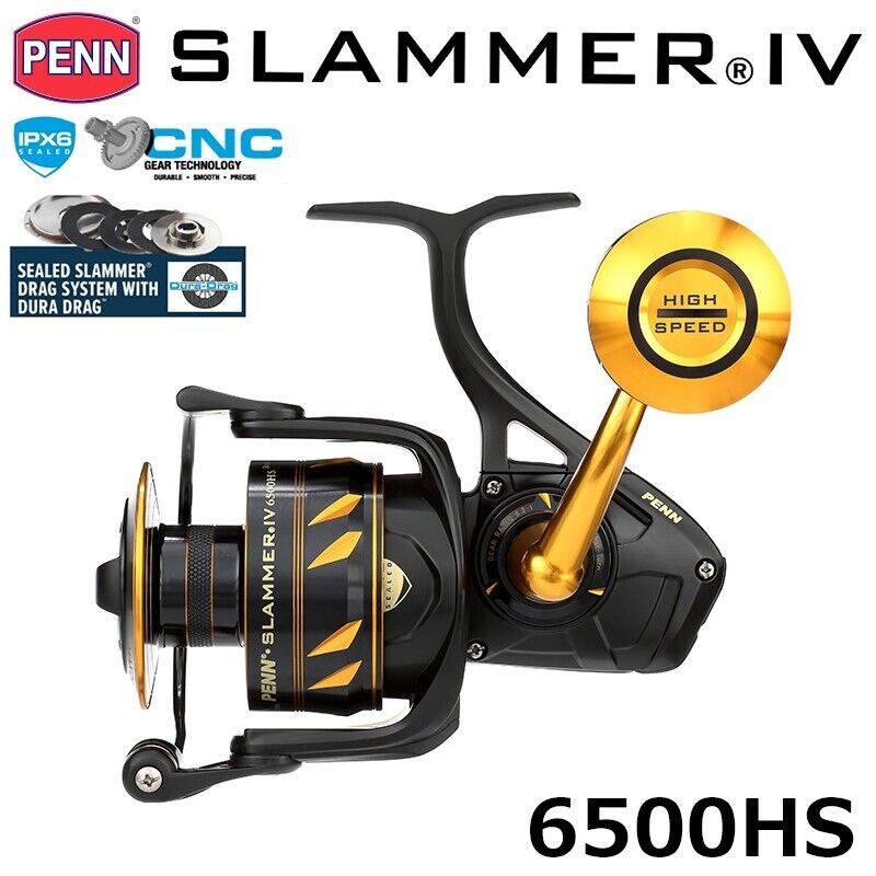PENN SLAMMER IV 6500HS Spinning Reel japan popular fishing PENN SLAMMER IV 6500HS Spinning Reel japan popular fishing