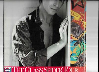 DAVID BOWIE GLASS SPIDER TOUR 1987 PROGRAM | eBay