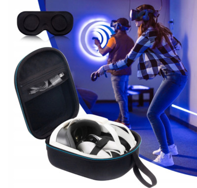 Hartschalenetui Reise Case für Meta Quest 3 VR Headset Stoßfeste Tragetasche NEU