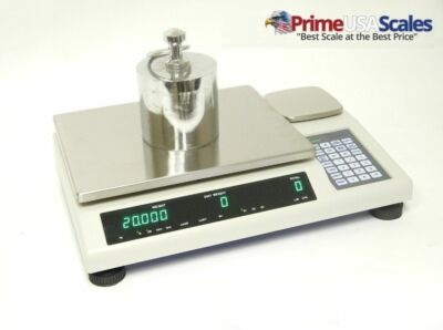 Tree DCT-50 Dual Counting Scale 50 lb x .0001 lb & 2 lb x 0.00005 lb 13'' x 10''