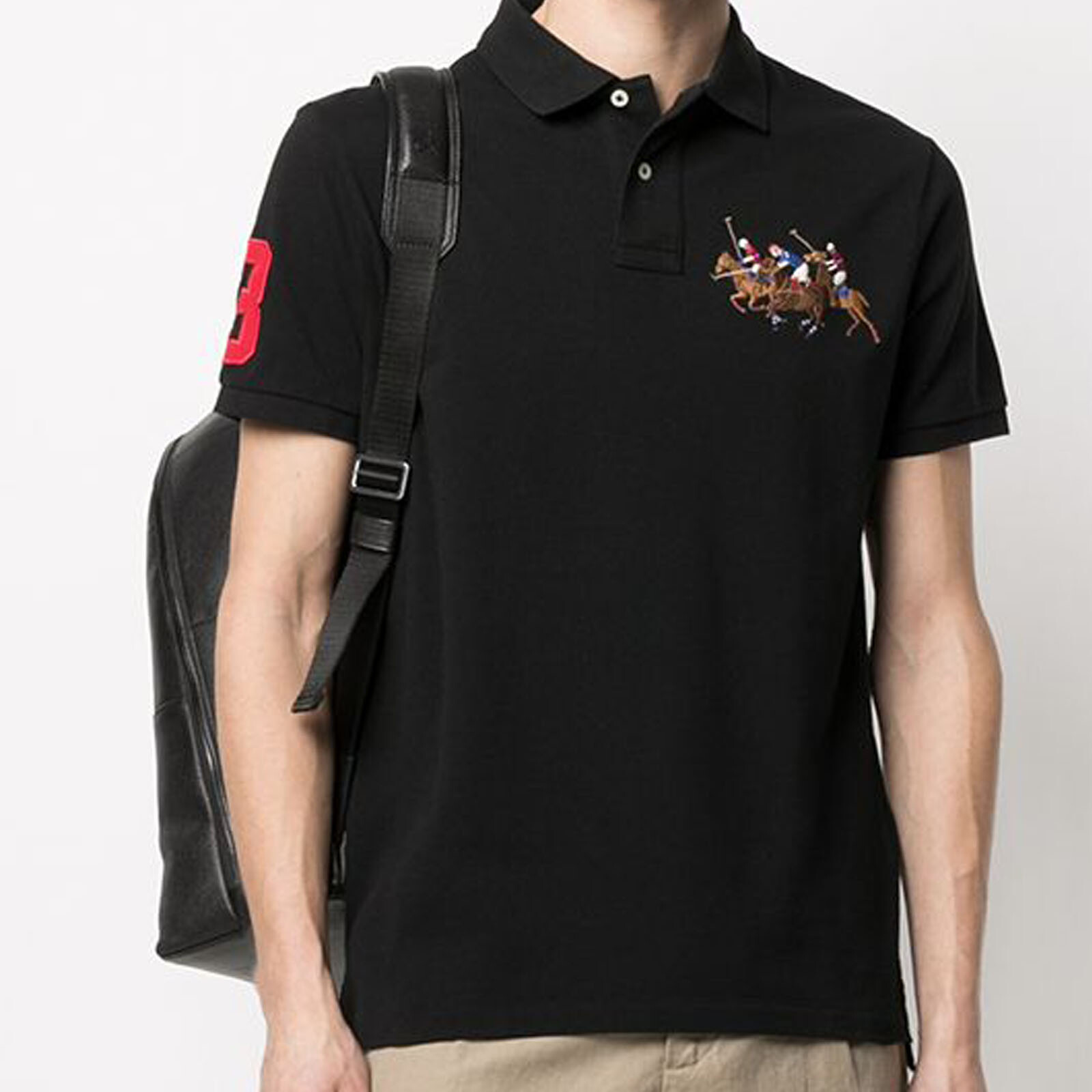Polo Ralph Lauren Embroidered Match SlimFit Polo Shirt Clearance Sale