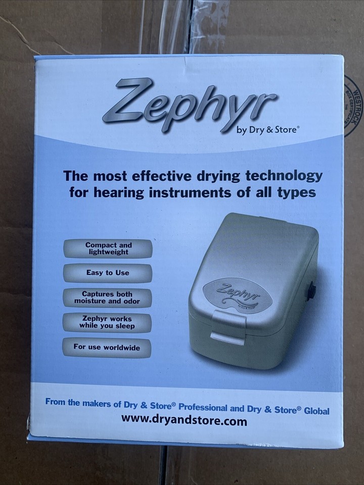 Zephyr By Dry & Store Hearing Aid Dryer Cochlear Ear Monitors New eBay