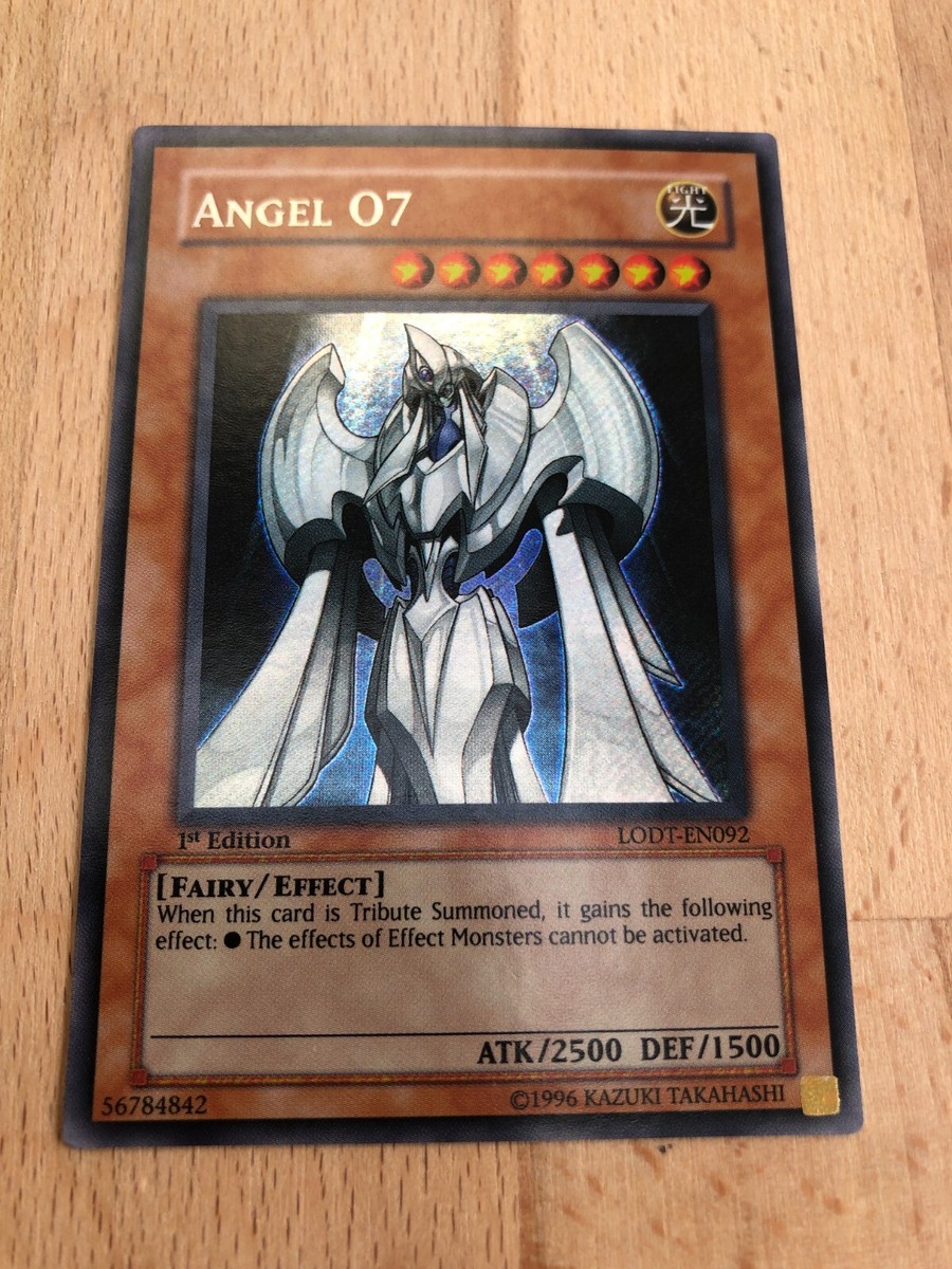 Angel 07 LODT-EN092 Secret Rare 1st Edition Yugioh Card | eBay