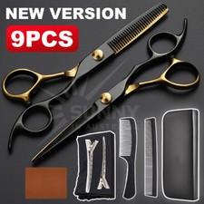Professional Salon Barber Hairdressing Hair Cutting Thinning Scissors Shears Set