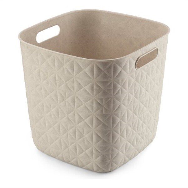 Cesta Curver K258713 SOFTEX Cube Bianco Gesso