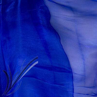 pashmina stole blu elettrico