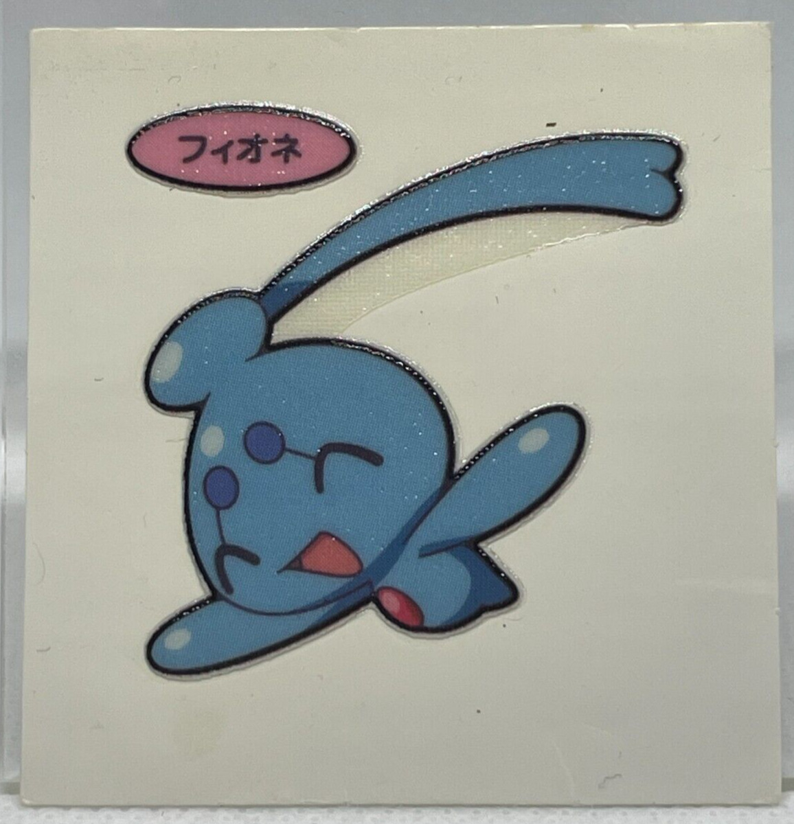 Phione #489 Pokemon bread Sticker Anime Genuine Vintage Japan Nintendo F/S