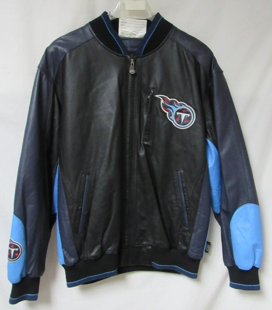Tennessee Titans レザー ジャケット Tennessee Titans Men's Size Medium Leather Jacket B1 814 | eBay