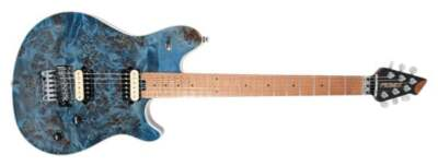 #ad Peavey HP 2® POPLAR BURL RM TRANSPARENT BLUE ELECTRIC GUITAR $1499.99
