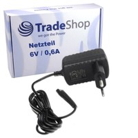 Netzteil LadegeräT 6V 0,6A FüR Braun Series 5 570Cc-4, 590Cc, 590Cc-3, 590Cc-4