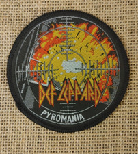Vintage Def Leppard - Pyromania - Sew-On Patch  3  1/2"