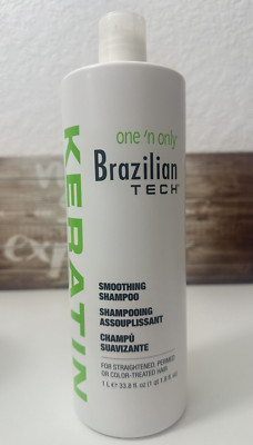 One n Only Brazilian Tech Keratin Smoothing Shampoo, 33.8 Fl. Oz