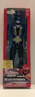 Vtg Ban Dai Power Rangers Super Megaforce Blue Ranger Action Hero Figure 12" NIB