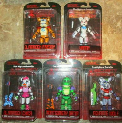 FIVE NIGHTS AT FREDDYS SECURITY BREACH VANNY ROXANNE MONTGOMERY GLAMROCK CHICA
