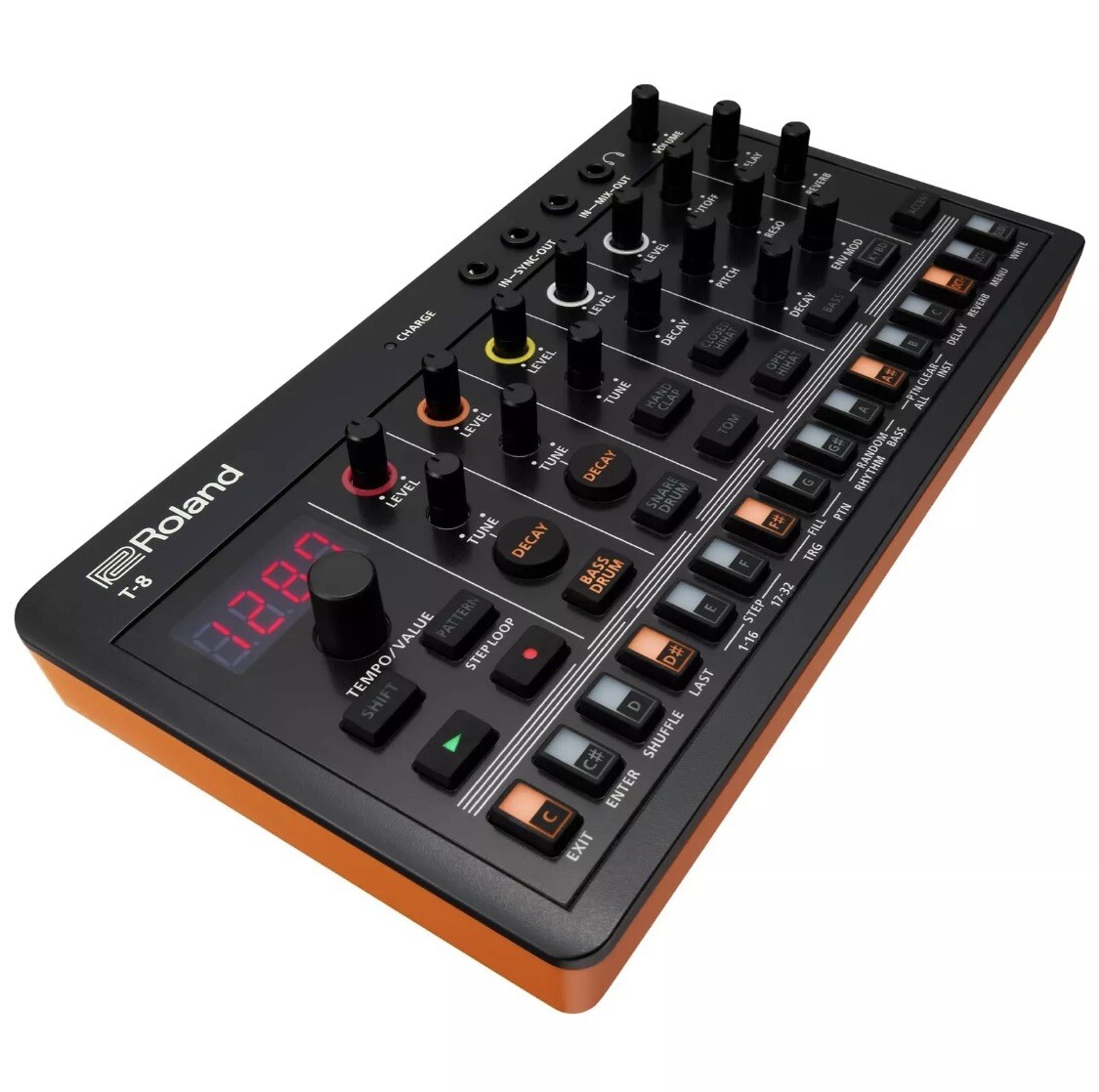 ROLAND T-8 Aira Compact Beat Machine Portable Drum Machine Bass