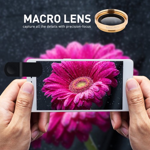 Photography Accessories Fisheye Macro Wide Angle Lens Lenses for Phones - 第 9/11 張圖片