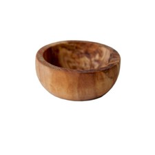 Salt Bowl SMALL made of OLIVE WOOD Wood Ø 4 cm