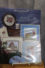 Stoney Creek SPLISH SPLASH SPLENDOR Cross Stitch Pattern Book 293 Vintage 2001