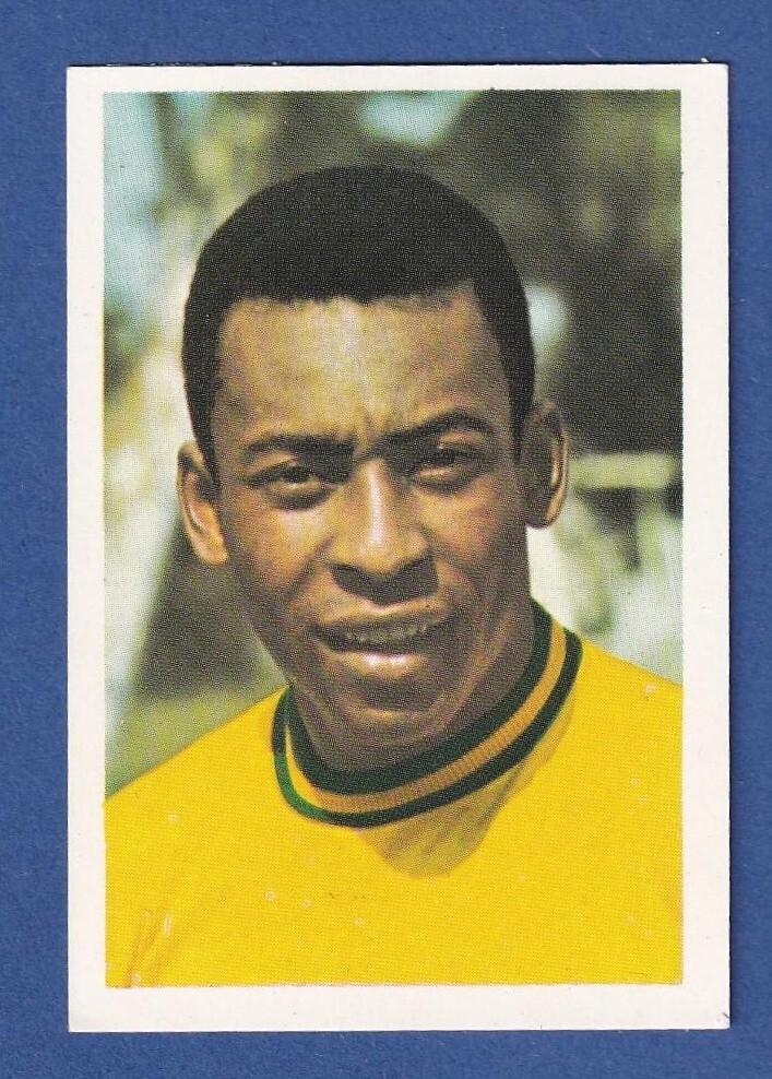 1970 Swedish Semic FIFA World Cup 59 Pelé Brazil eBay