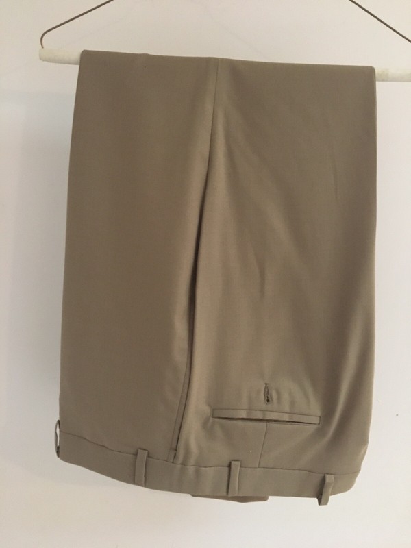 Ralph Lauren Total Comfort Mens Dress Pants Size 36-30 Tan
