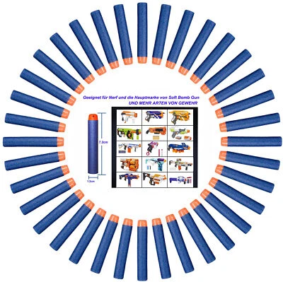 Darts Pfeile Bullets Elite Strike Spielzeug Blaster Dart Blasters Shots Nachfüll