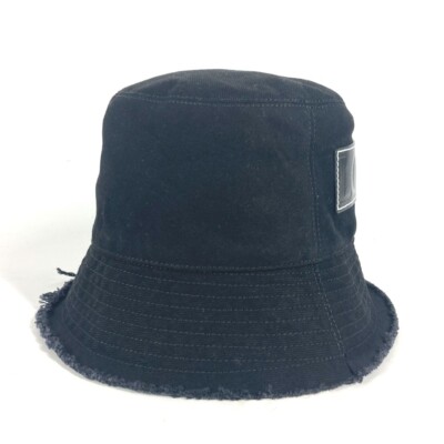LOEWE K820HB1X20 Stitched brim, fringed edges Logo Patch Bucket hat Unused LOEWE K820HB1X20 Stitched brim, fringed edges Logo Patch  main image 4
